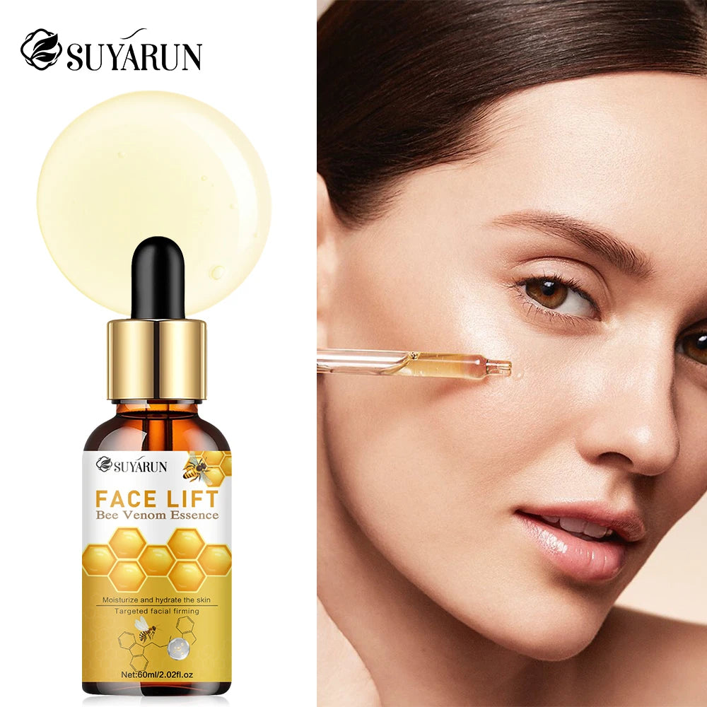 Bee Venom Anti-Wrinkle Essence Anti-Aging Polypeptide hyaluronic acid Essence Repair Moisturizing Firming Facial Skin Essence Oasis Select