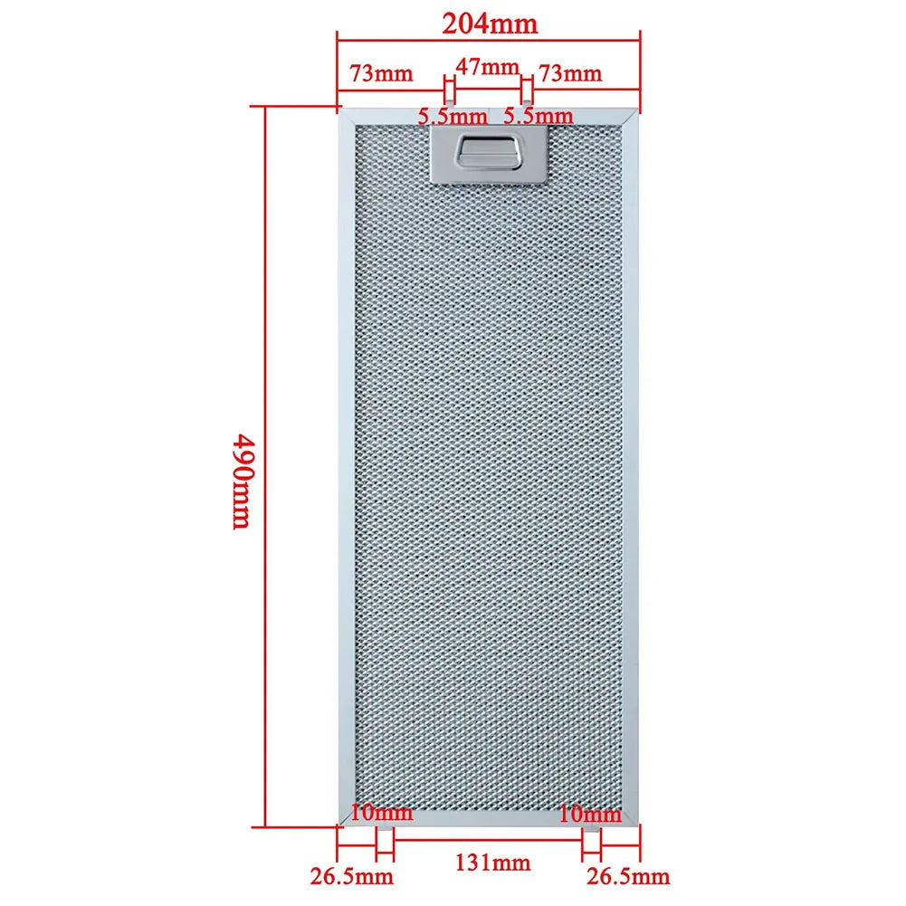Kitchen Hood Filter Orbegozo Hood Filter Aluminum Grease Filter Five Layers Filtration Sturdy Aluminum Construction Oasis Select