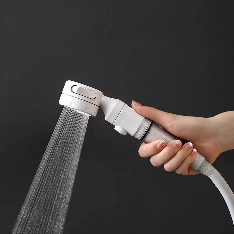 Pressurized Filter Shower Set Water Purifying and Antibacterial Nozzle Portable Shower Head for Traveling Business Trips Hotel Oasis Select