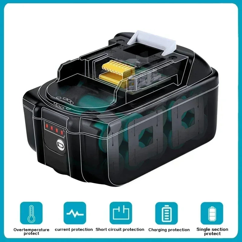 18V 12.0Ah battery for replacement Makita LXT BL1860B BL1860 BL1850 lithium-ion power tool battery Original 100NEW Oasis Select
