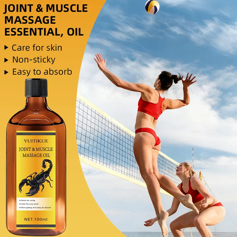 YUITIKUE Joint & Body Massage Oil 100ml – Firming & Moisturizing