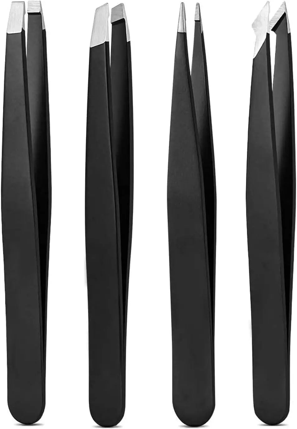 Eyebrow tweezer & eyebrow scissors set, stainless steel multifunctional eyebrow & facial hair trimming beauty, eye styling tool Oasis Select Style 1