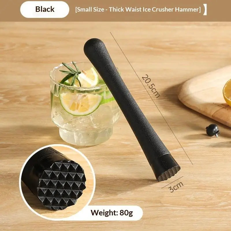 1 Pcs PP Cocktail Muddler with Grooved Nylon Tip, Bar Tool for Mashing Mixing Homemade Drinks Mojito Oasis Select 2