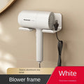 Hair Dryer Holder Wall Mounted Dryer Cradle Straightener Stand Hairdryer Organizer Toilet Blower Holder Shelf Bathroom Shelves Oasis Select white