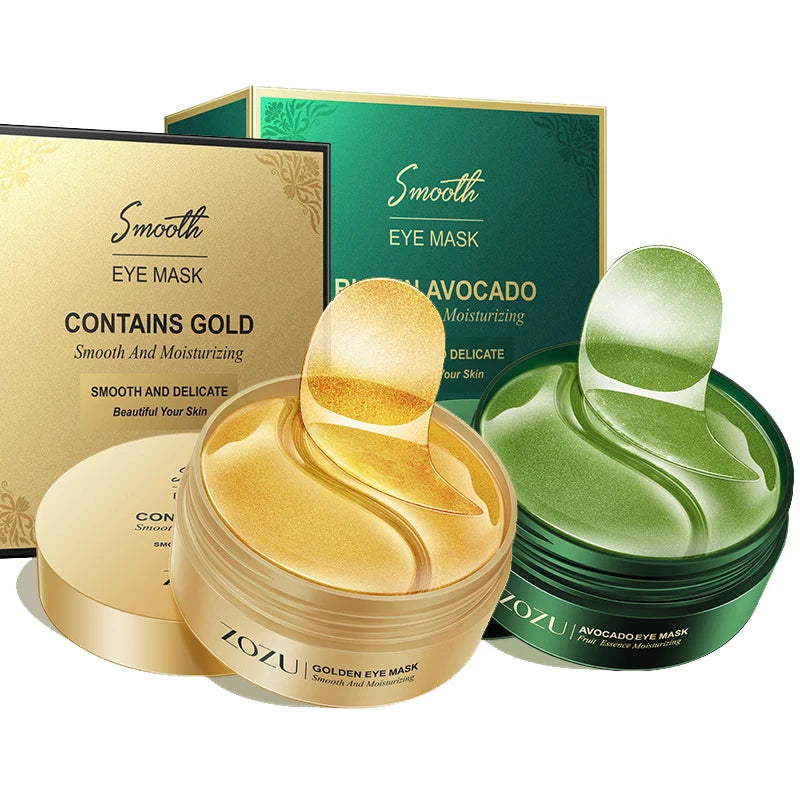 BIOAOUA 120pc Avocado Collagen Eye Masks – Dark Circles & Bags Collagen Eye Mask Oasis Select
