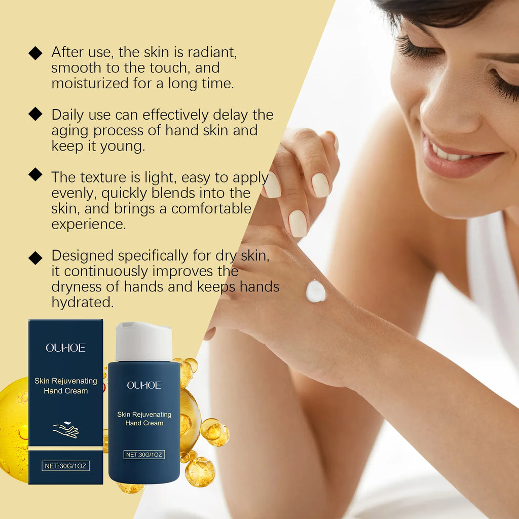 OUHOE Hand Cream – Niacinamide, Retinol & Hyaluronic Acid 30g Hand Cream Oasis Select