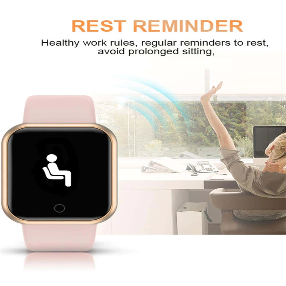 Y68 Smart Watch – Fitness Tracker, Heart Rate & Music Control