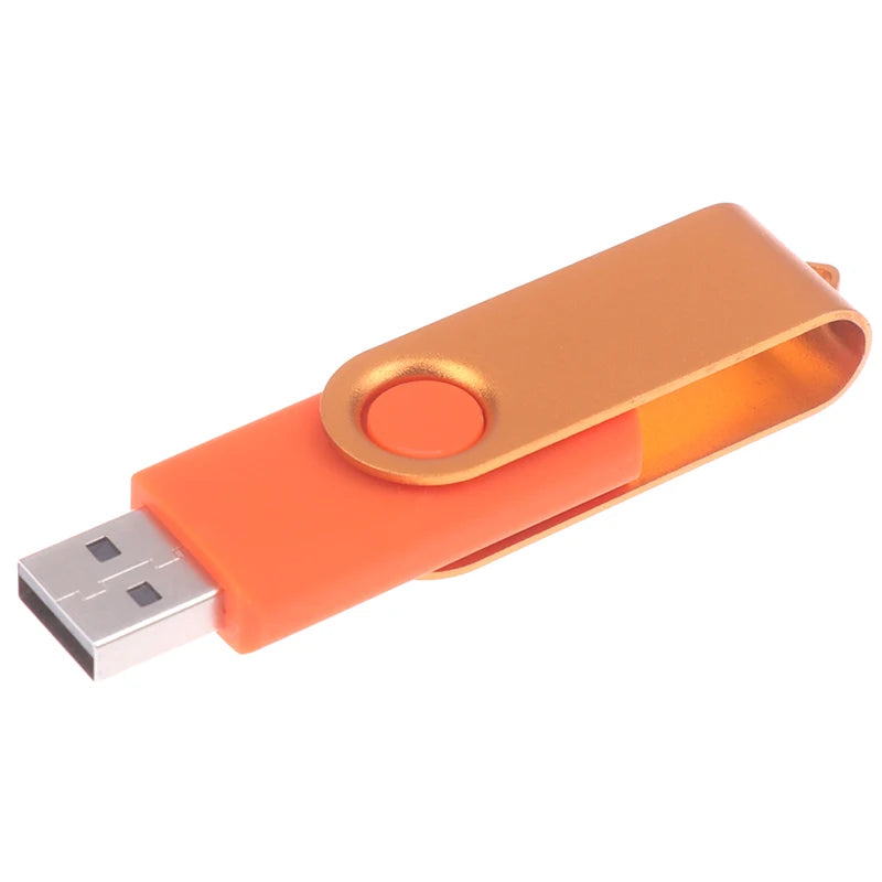 SXH Colorful USB Flash Drive 64M Capacity Memory Stick Pen Drive Suitable For Computers And Laptops Oasis Select Orange