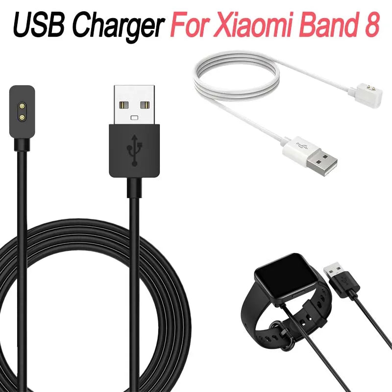 Magnetic USB Charger for Xiaomi Mi Band 9 & 8 – 60/100cm Magnetic Charging Cable Oasis Select