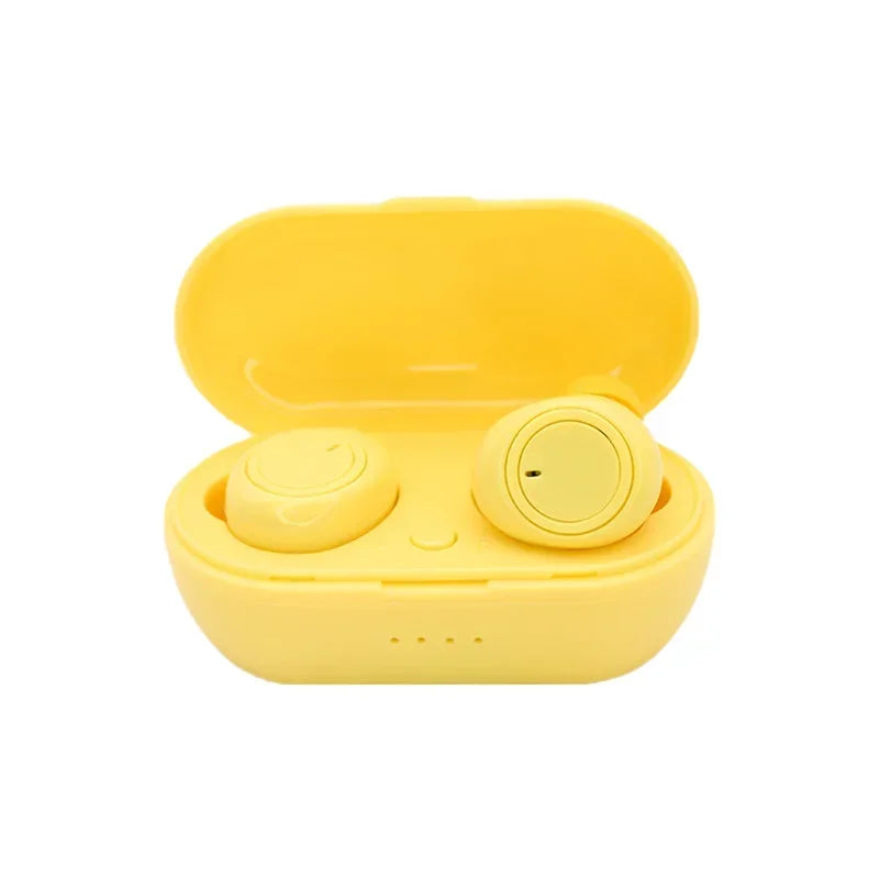TWS 5.3 Bluetooth Headphones Wireless Earphones HIFI Stereo Headset Noise Reduction Sports Earbuds For all smartphones Oasis Select yellow