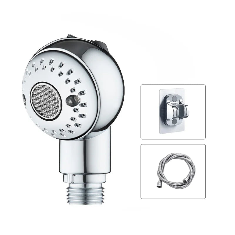 Pet Shower Head Pet Shop Dog Shower Head Water Saving Shower Head Children's rosette head bath shower head Bathroom Accessories Oasis Select Silver Set