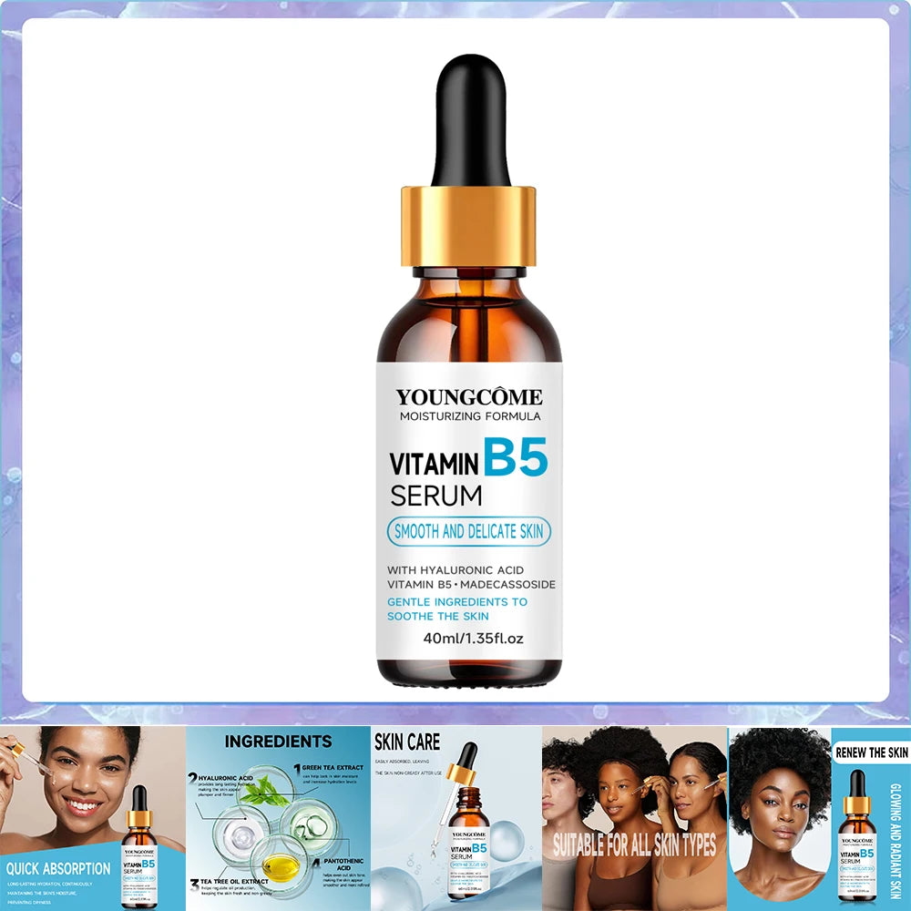 YOUNGCOME B5 Hyaluronic Acid Serum – Brighten & Firm Face Serum Oasis Select 40ml-1pcs
