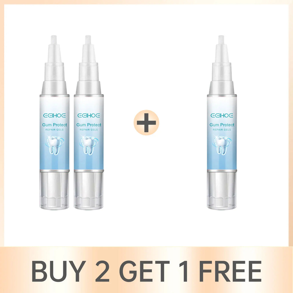 EELHOE Teeth Whitening Gel Gum Repair Treatment Dental Cleaning Teeth Bleaching Remove Stains Gum Repair Gel Oral Care Essence Oasis Select Buy 2 Get 1 Free