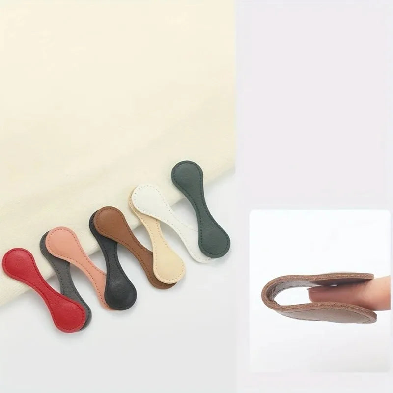 Fixed Magnetic Buckle for Trouser Legs Detachable Nail-free and Seam-free Leather Leg-retracting Buckle Sewing Tools Accessoires Oasis Select