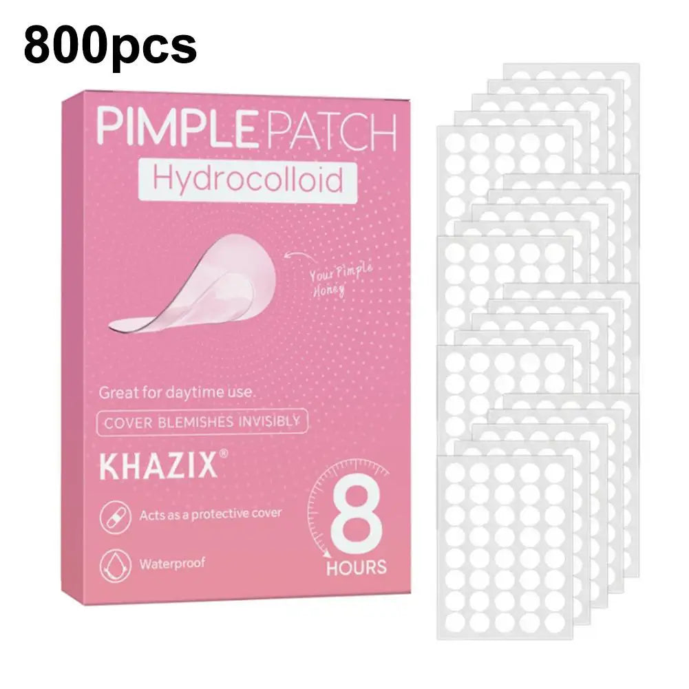Multi-Shape Hydrocolloid Acne Patches – Invisible Skin Repair