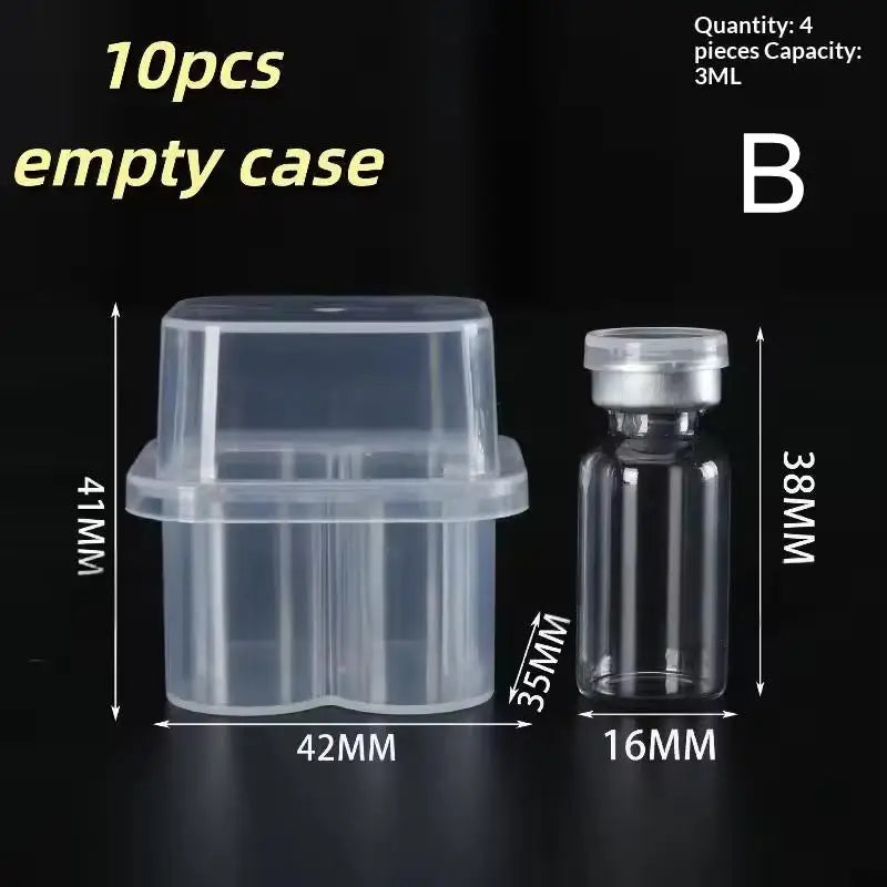 3ml Peptide Storage Box, Mini Vial Container, Portable Small Bottle Organizer Case Oasis Select B