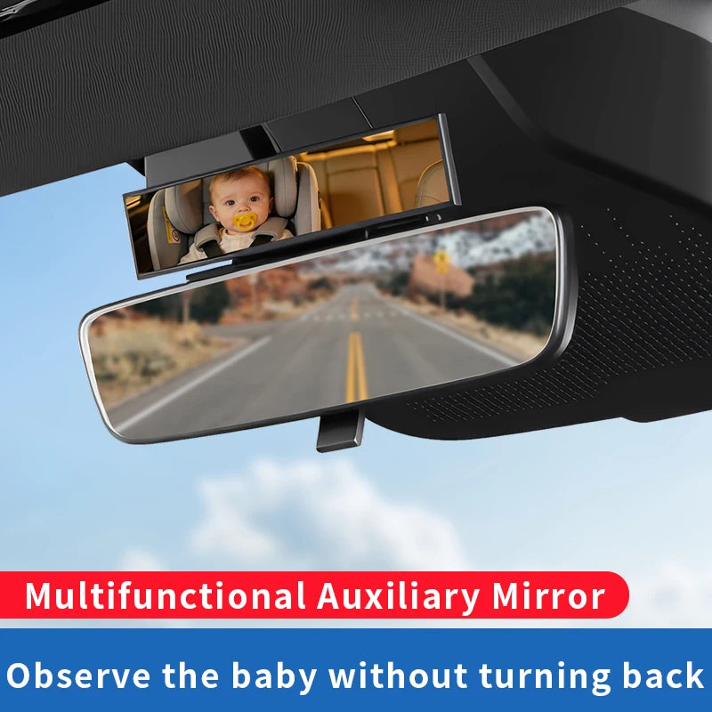 Car Baby Observation Mirror – Wide-Angle Blind Spot Auxiliary