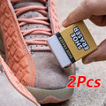 2pcs Shoes Eraser Portable Suede Sheepskin Matte Leather Fabric Care Shoes Cleaning Leather Cleaner Rubber Block Shoe Brush Oasis Select Grey 2 pack