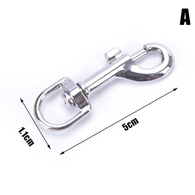 Small Dog Collar Leash Metal Buckle Hardware Sets Straps Swivel Pet Accessories@#X Oasis Select A