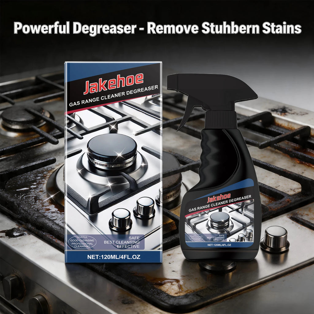 Gas Stove Cleaner for Cooktops Range Hoods and Kitchen Surfaces Removes Stubborn Grease and Burnt on Food Kitchen Cleaning Tool Oasis Select