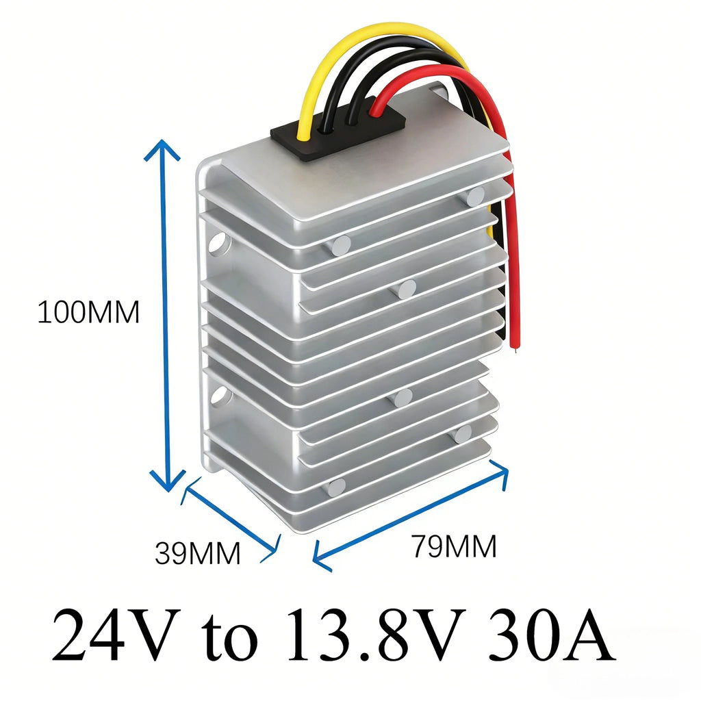 24V to 13.8V 5A 10A 15A 20A 30A 40A 50A 60A Voltage Converter Regulator DC/DC Buck Transformer Buck Module Power Supply CE RoHS Oasis Select 24V to 13.8V 30A 24V 13.8V