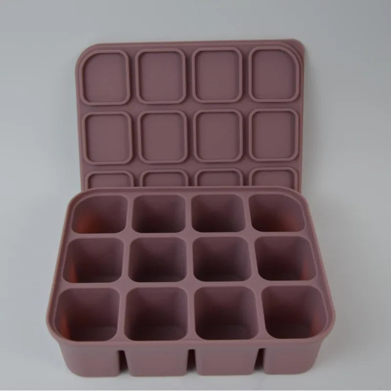 Ice Maker Silicone Ice Form Mold Easy Release Silicone Mold For Cocktail Kitchen Home Oasis Select Purple XL