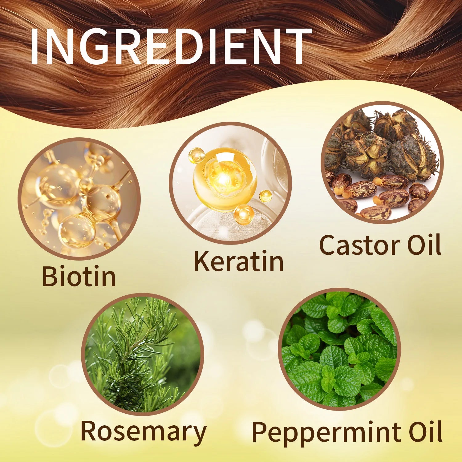 Biotin Shampoo & Conditioner Set with Keratin + Hair Serum