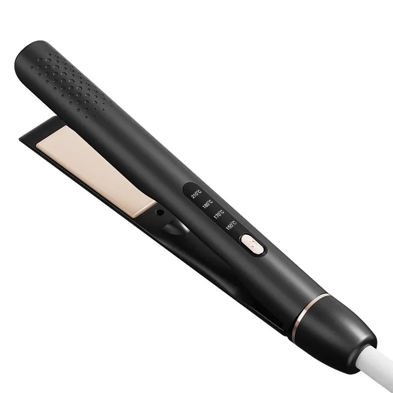 URGGU 2-in-1 Hair Straightener & Curling Iron | LCD Display