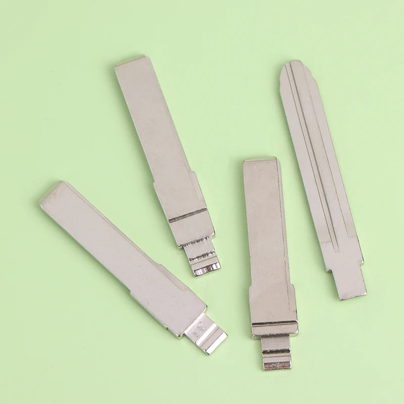 10Pcs 2# 31# 86# 89# Metal Uncut Blank Flip Remote Key Blade For VW Passat Bora Seat Skoda Audi For Keydiy KD Xhorse VVDI JMD Oasis Select