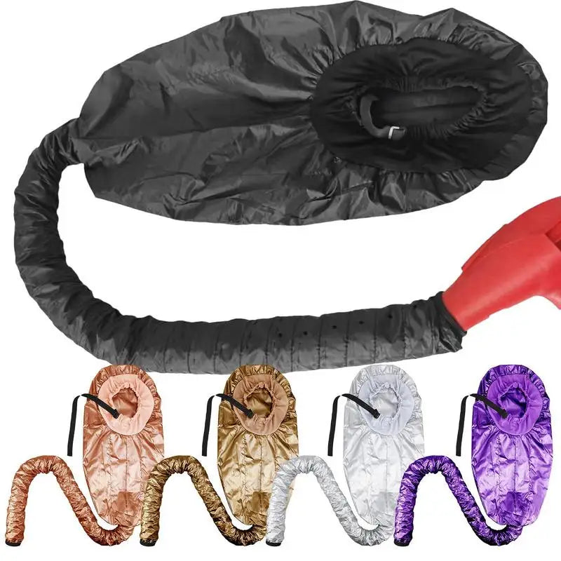 1pcs Hair Perm Portable Soft Hair Drying Cap Bonnet Hood Hat Blow Dryer Attachment Dry Hair Cream Cap bonnets wholesale Oasis Select
