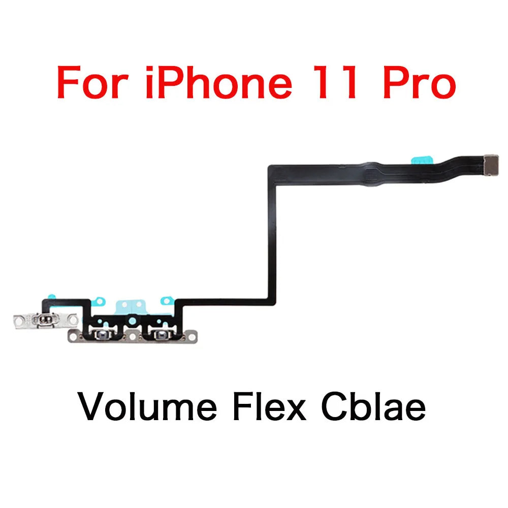 Power Volume Silent Flex Cable iPhone X XR XS 11 Pro Max