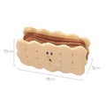 Sandwich Biscuits Plush Pencil Case Simple Large Capacity Pencil Bag Cute Stationery Box Student Stationery Storage Oasis Select pencil bag