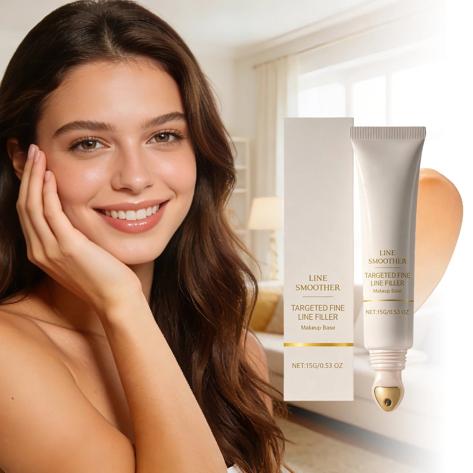 Nicotinamide 3-in-1 Face Primer – Pore-Hiding, SPF & Brightening Face Makeup Primer Oasis Select
