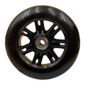 Black PU Scooter Wheel 120mm With Bearings For Electric Skateboard Inline Skates Replacement Parts Outdoor Sports Accessories Oasis Select black 125x24