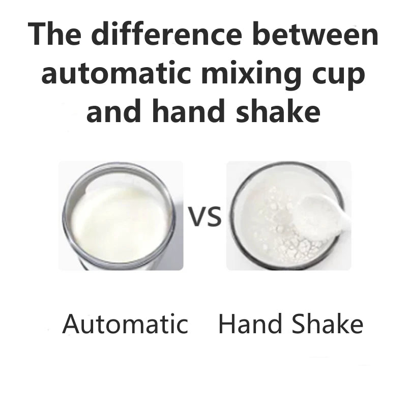 350ML Electric Protein Powder Mixing Cup Automatic Shaker Bottle Mixer Shake Bottle Milk Coffee Blender Kettle fro Gym outdoor Oasis Select