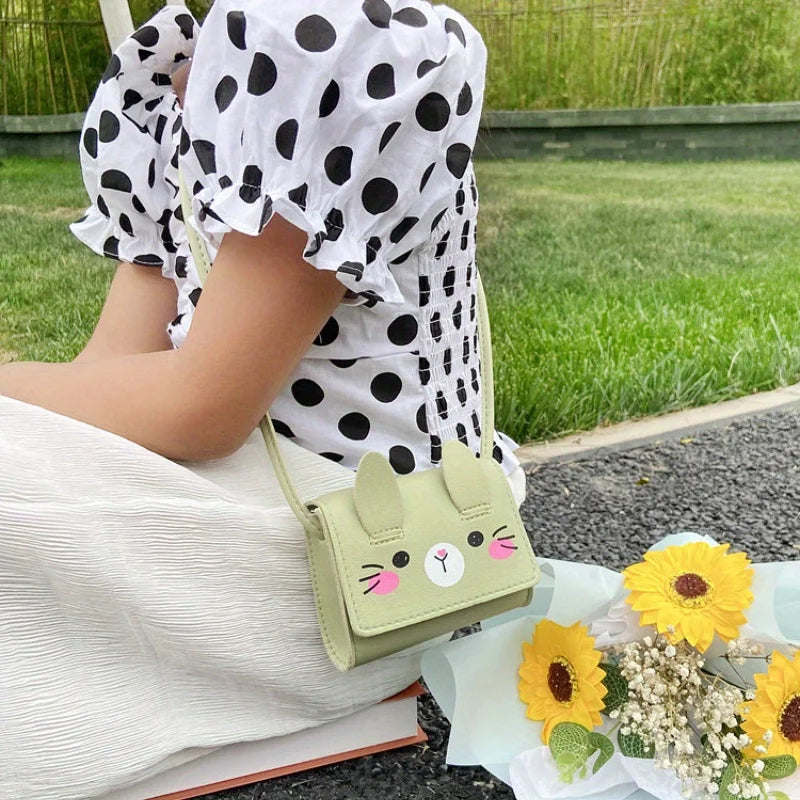 Children's Mini Handbags Hot Sale Princess Baby Girls PU Leather Small Shoulder Crossbody Bags Cute Kids Coin Purse Wallet Oasis Select