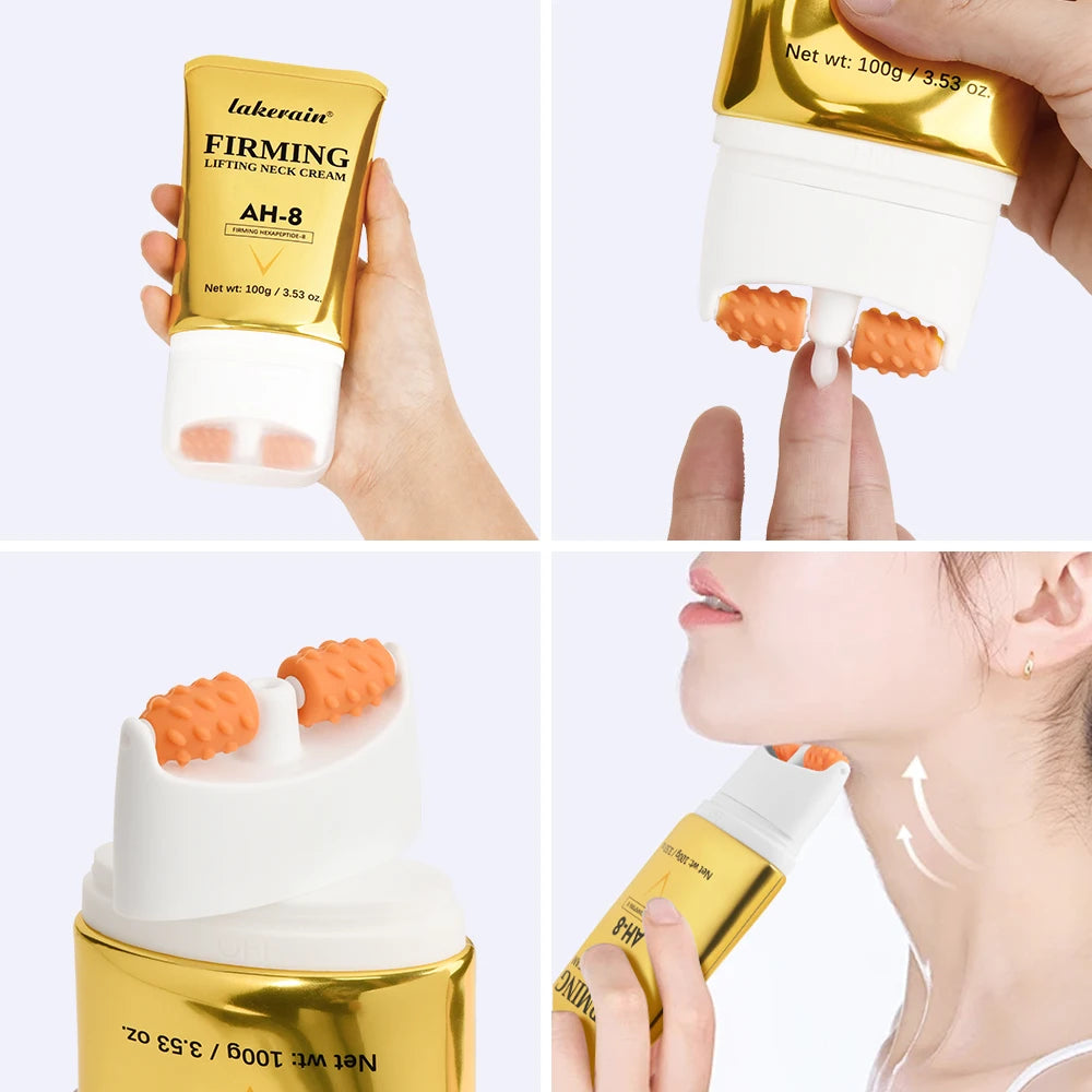 100g Roller Neck Cream Deep Nourishment Lightweight Quick Absorb Moisturizing Neckline Cream Smooth Neck Lines Skin Care Oasis Select