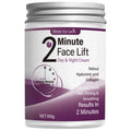 2-Minute Facial Lift Day and Night Cream with Retinol, Hyaluronic Acid, and Collagen - Moisturizing Lotion Suitable for All Light Skin Tones, Fragrance-Free, Absorbs in 2 Minutes Oasis Select One Bottle 100g