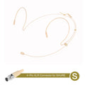 Double-Earhook Headset Microphone Headworn Omnidirectional Condenser Cartridge Microphone For Sennheiser For Shure Wireless Oasis Select S For Shure