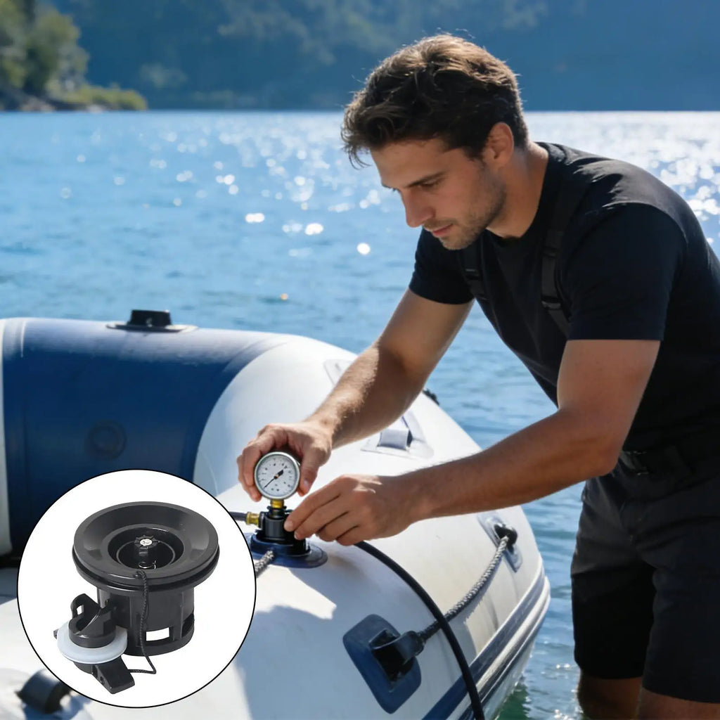 Inflatable Valves Air Mattress Plug 8-Hole Leak-proof Plug Canoe Kayak Accessories for Camping Tent Survival Ice Shore Lake Oasis Select