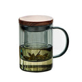 Heat Resistant Glass Filter Tea Cup with Tea Strainer Infuser Flower Kettle Kung Fu Teaware Set Puer Oolong Pot Home Drinkware Oasis Select 400ml