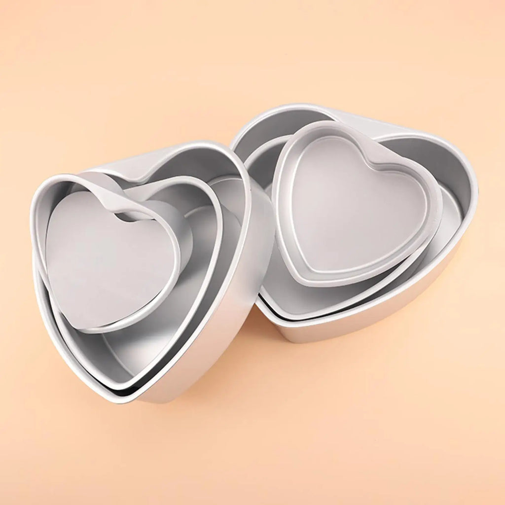 Cake Pan 6/8/10 Inch Heart Shaped Cake Pan Non-Stick Cake Pan Mold For Wedding Birthday Baking Cake Tin Cheesecake Pan Cake Mold Oasis Select