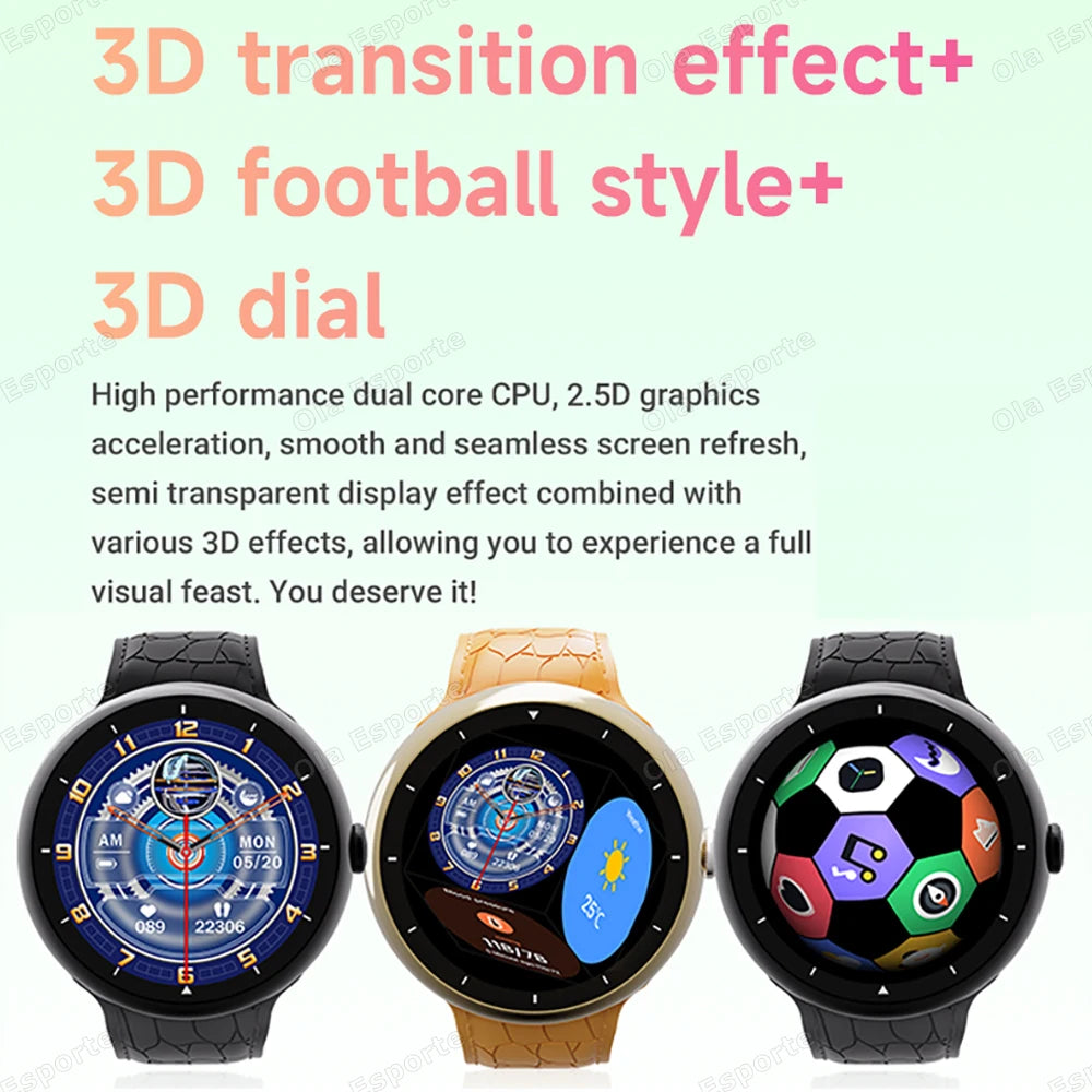 7-in-1 Smart Watch 1.52" AMOLED BT Call GPS Fitness Tracker