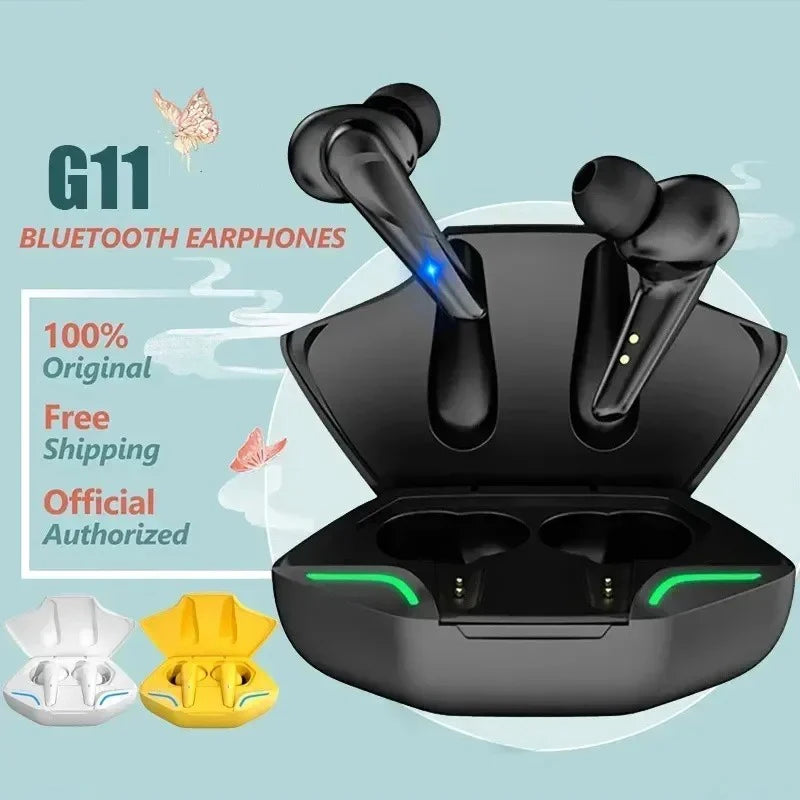 Wireless Headphones Game Bluetooth 5.0 Headset With HD Microphone Noise Reduction High Fidelity Bass Earphones For iPhone Xiaomi Oasis Select