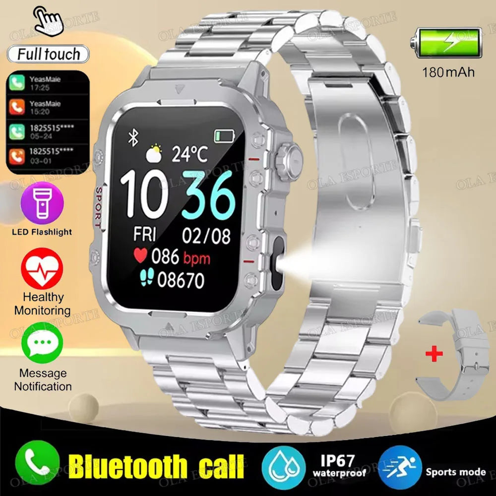 Ola Esporte HW12 Men's Sport Smartwatch – 2.01" BT Calling
