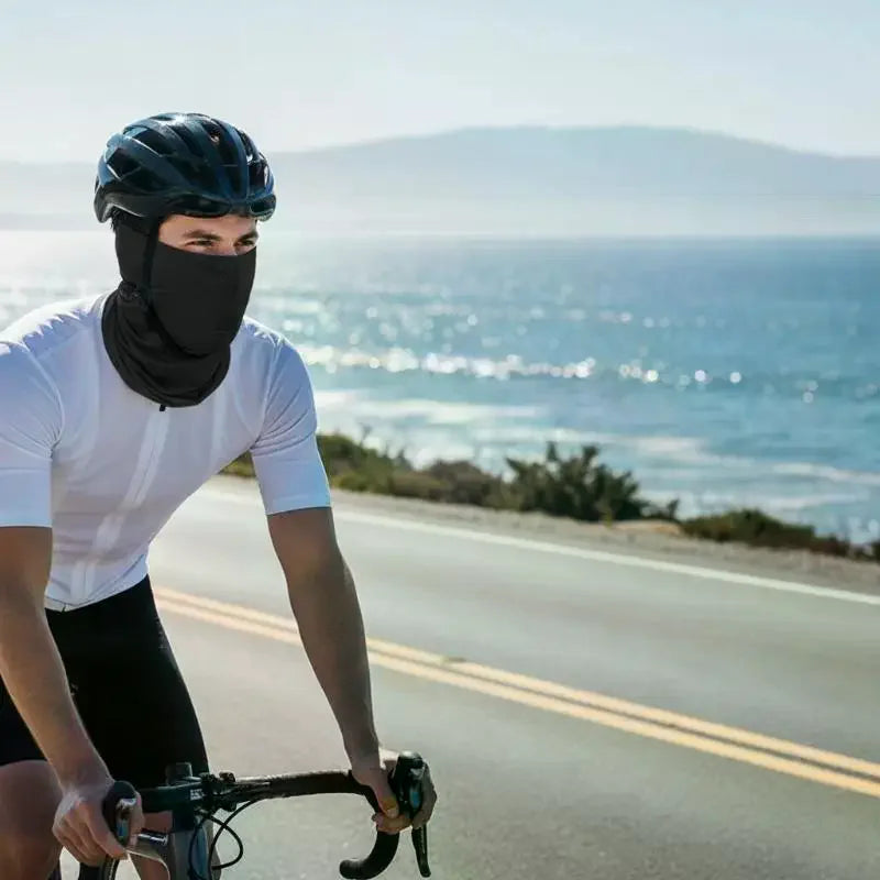 Ice Silk Face Cover UV Protection Anti-UV Neck Gaiter Breathable Face Shield for Summer Riding and Jogging Oasis Select