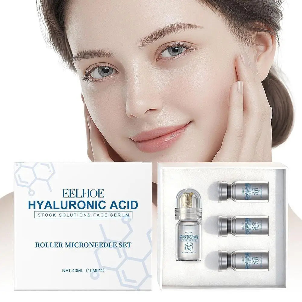 EELHOE Niacinamide & Hyaluronic Acid Microneedle Serum Set 40ml Microneedle Serum Set Oasis Select