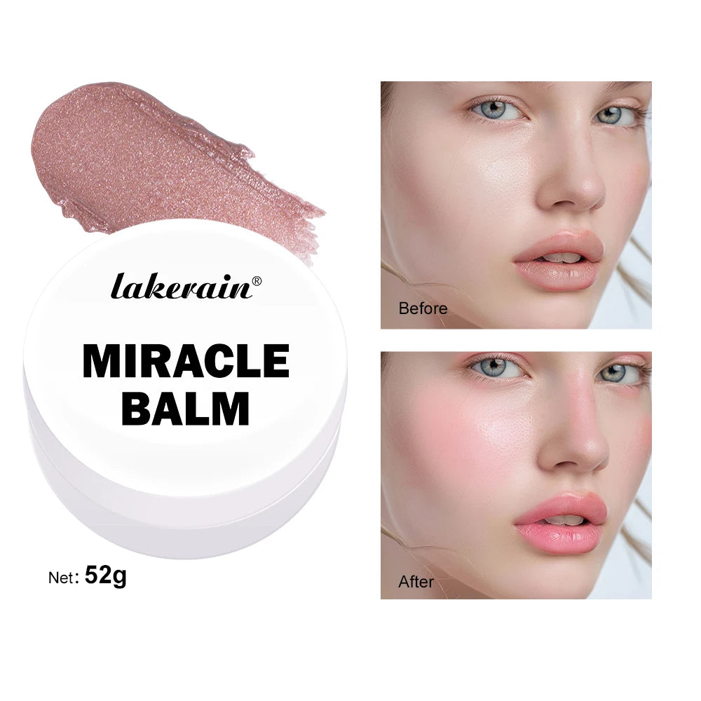 Miracle Glow Balm Blush – Multi-Use Cream Blush, 4 Shades Cream Blush Balm Oasis Select