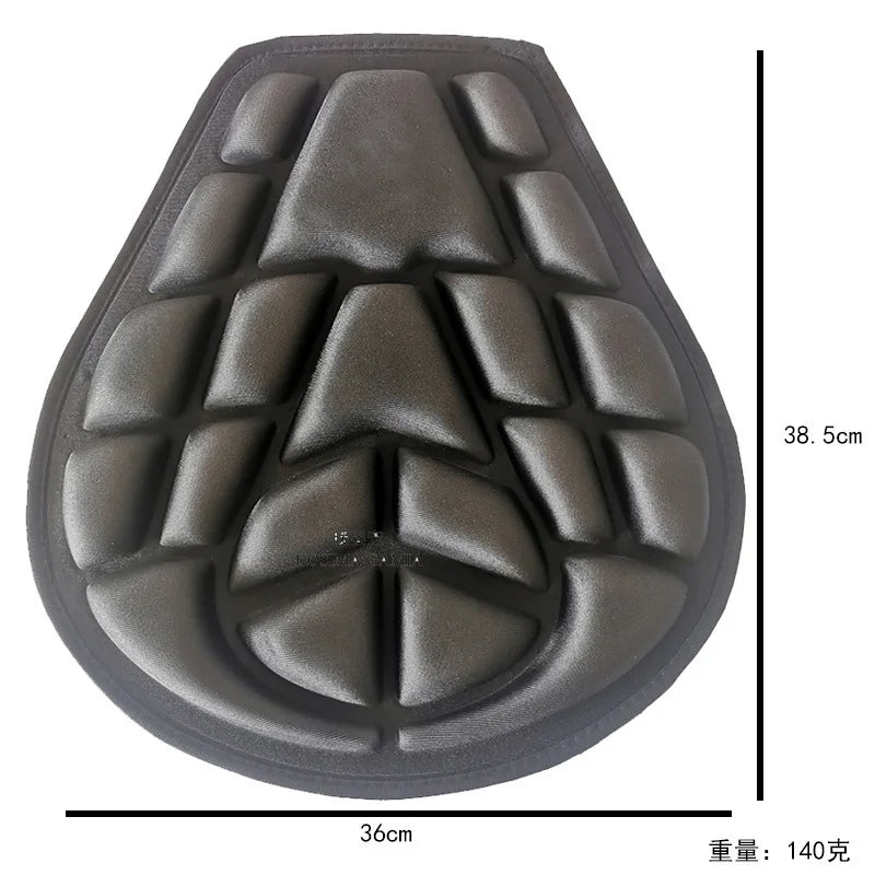Universal Motorcycle Seat Cover 3D Comfort Gel Cushion Seat Motorbike Air Pad Cover Shock Absorption Decompression Saddles Pad Oasis Select
