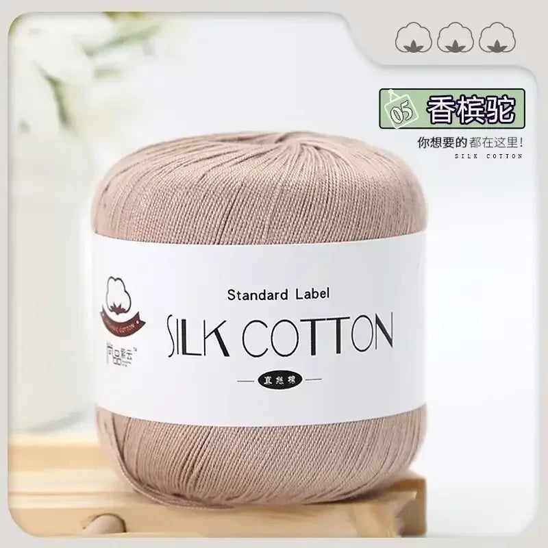 Luxurious Blend Fiber Cozy Infant Comfort Delicate Crocheting Material Handwoven Baby Garments DIY Crafting Supplies Soft Thread Oasis Select 05